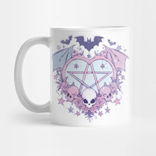 kawaii pentagram Mug